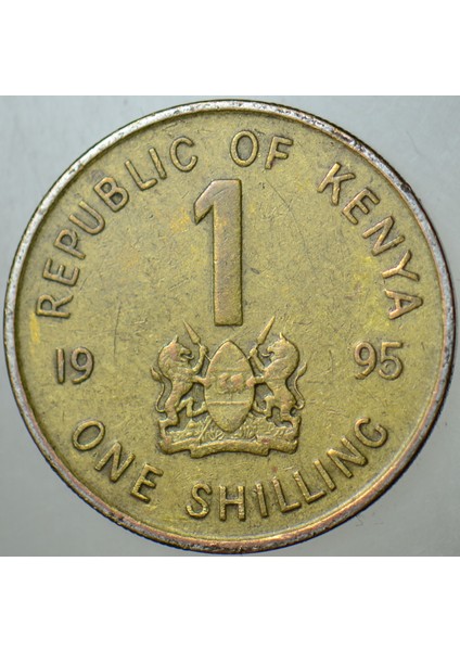 Kenya 1 Şilin 1995. modelleri