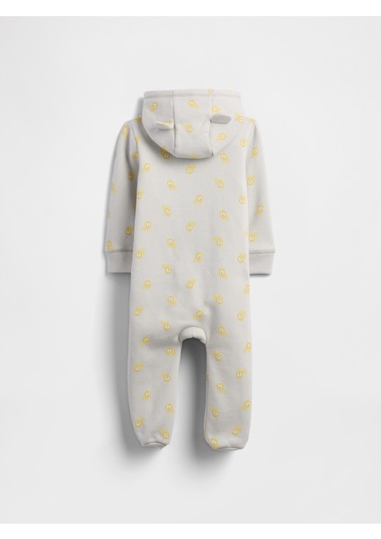 Bebek Gri Gap Logo Desenli Tulum modelleri