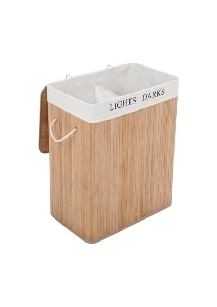 Çamaşır Sepeti, 2 Bölmeli, Çıkarılabilir Çamaşır Torbalı, Katlanabilir modelleri