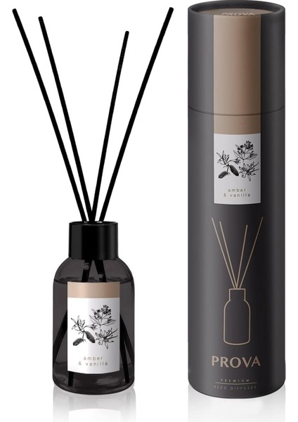 Bambu Çubuklu Oda Kokusu Amber ve Vanilya Ferahlýðý 100ML