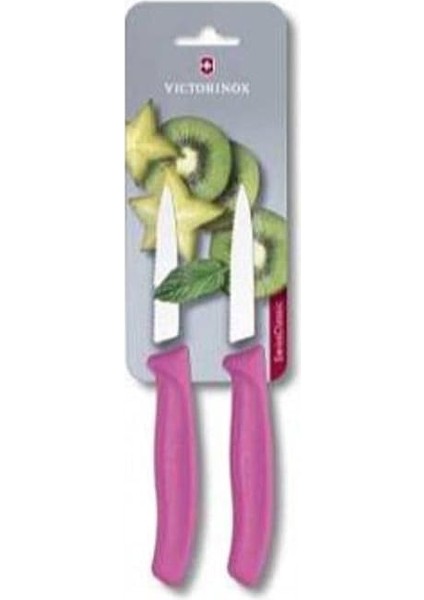 6.7636.L115B 8cm Blisterli Tırtıklı Soyma Bıçağı