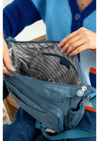 Klinkır Kadın Postacı Çanta Çok Cepli 30*20 cm Su Itici Kumaş Bayan Çapraz Askılı Omuz Çantası modelleri