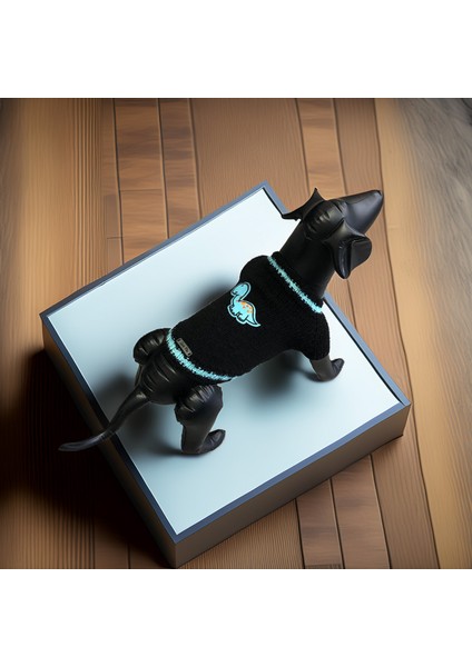 Kedi ve Köpek Için Dinazorlu Siyah Kazak indirimleri