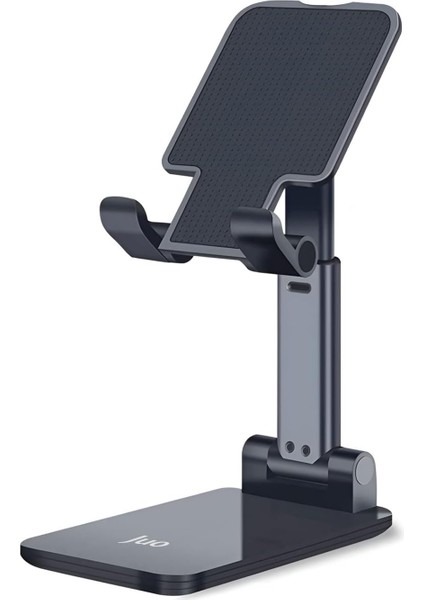 Katlanabilir Masaüstü Telefon Standı Siyah
