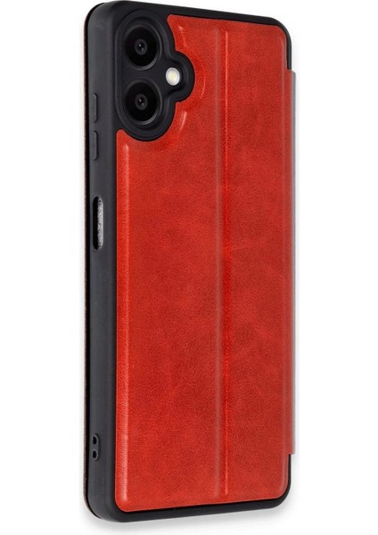 Samsung Galaxy A06 Kılıf Flip Cover - Kırmızı fiyatları