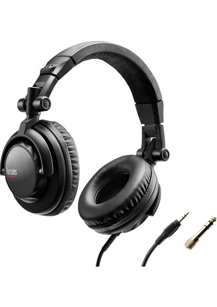 Hdp DJ45 - 40 mm Sürücülere, Rahat Kulak Üstü Tasarıma ve Ayarlanabilir Özelliklere Sahip Profesyonel Dj Kulaklıkları