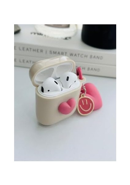 Nesil ve 2. Nesil ile Uyumlu Oyuncak Tasarımlı Kalın Silikon Kılıf - Pembekalp modelleri