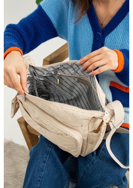 Klinkır Kadın Postacı Çanta Çok Cepli 30*20 cm Su Itici Kumaş Bayan Çapraz Askılı Omuz Çantası modelleri