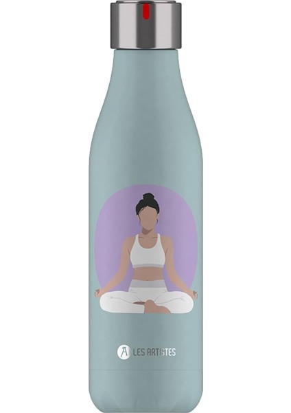 Artistes Paris 500 ml Çift Katmanlı Paslanmaz Çelik Isı Yalıtımlı Termos Matara Wellness | Sızdırmaz, Bpa Içermez, 12 Saat Sıcak & 24 Saat Soğuk Tutma Kapasitesi | Şık ve Hediye Seçeneği