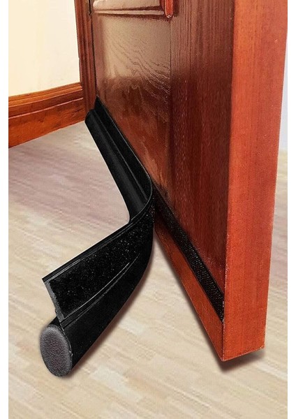 Kapı Altı Rüzgar Önleyici Isı Yalıtım Süngeri Eşik Altlığı Rüzgarlık Stoper Toz Soğuk Sünger Tek Taraflı Çelik Kapı Dış Kapı