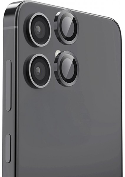 Samsung Galaxy A06 Raze Metal Kamera Lens - Siyah