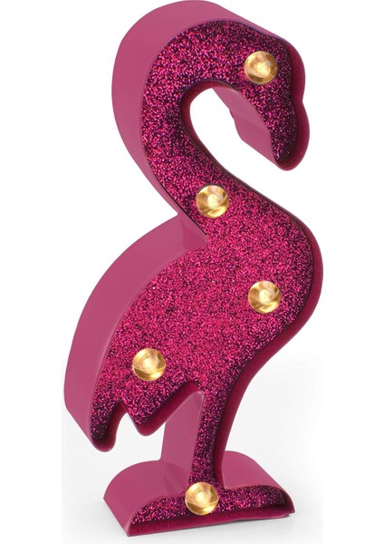 Mini Dekoratif Lamba Flamingo