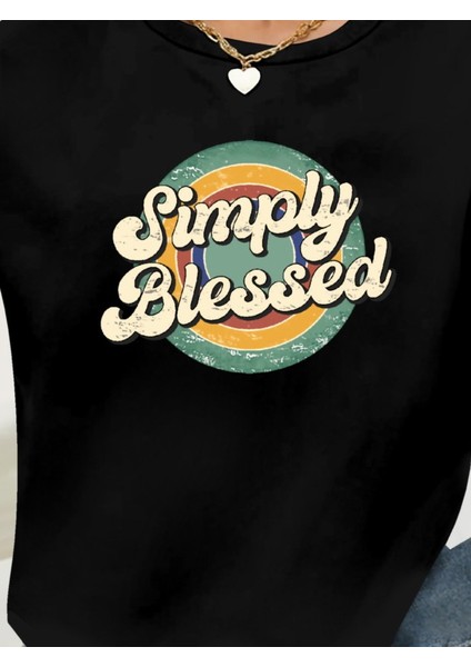 Kadın Uzun Kollu Bisiklet Yaka Viskon Iki Iplik Bluz