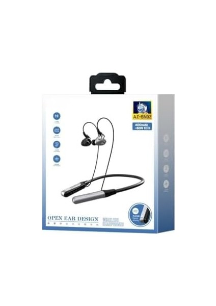 AZ-BN02 Boyun Askılı Bluetooth Kulaklık (400MAH, 60 Saat Bekleme) (AZ-BN02) fiyatları