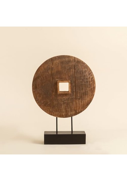 Tenggara Standlı Dekoratif Obje 54 cm Natural fiyatları