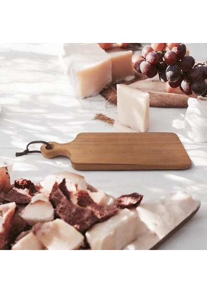 Akasya Kesme ve Sunum Tahtası Antibakteriel Yıkanabilir Doğrama Tahtası Dikdörtgen 32X11CM | Yıkanabilir Akasya Peynir Sunum Tahtası modelleri