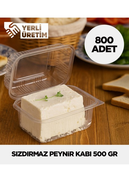 Peynir Kabı 500 gr – 800 Adet