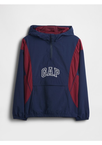 Erkek Çocuk Lacivert %100 Geri Dönüştürülmüş Anorak Ceket indirimleri