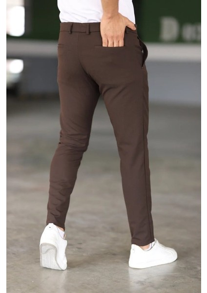 Erkek Düz Kesim Bilek Boy Kumaş Pantolon indirimleri