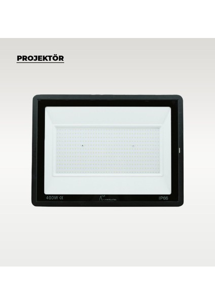 400W LED Projektör Beyaz Işık modelleri
