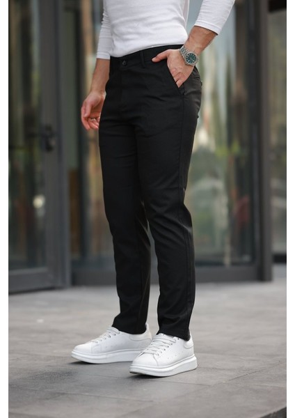 Erkek Rahat Keten Pantolon