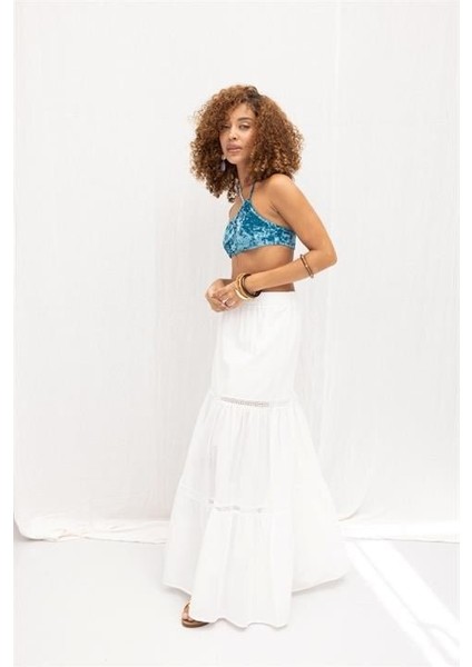 Annie Brode Şerit Detaylı Etek 4036 fiyatları