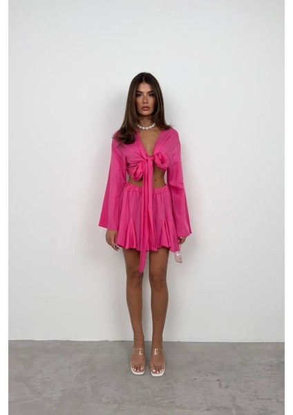 Bel Lastikli Kiloş Etek