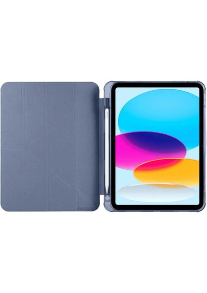 iPad Air 5. Nesil / 4. Nesil 10.9 Inç Uyumlu Kalemlikli, Uyku Modlu, Mıknatıslı, Üçgen Standlı Darbeye Dayanıklı Kılıf indirimleri