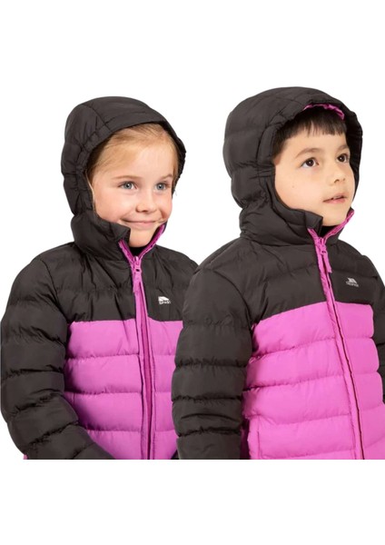 Oskar B - Kids Padded Unisex Çocuk Pembe Outdoor Ceketi modelleri