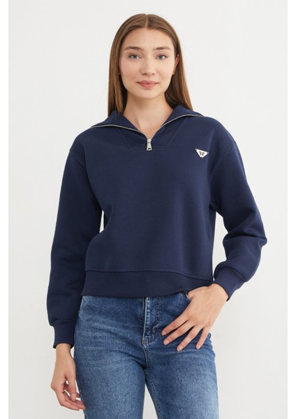 3 Iplik Üçgen Metal Armalı Sweatshirt fiyatları