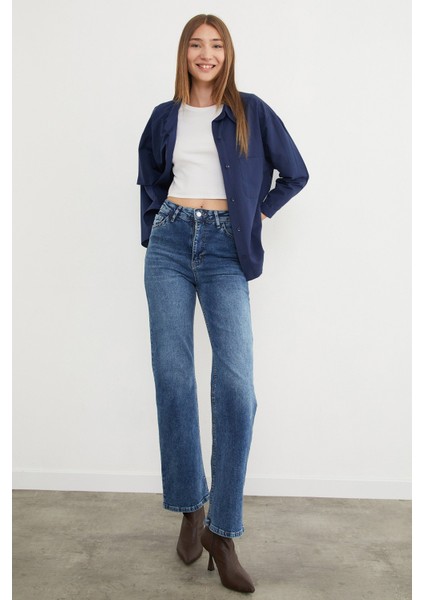 Basic Tek Cepli Oversize Gömlek fırsatları