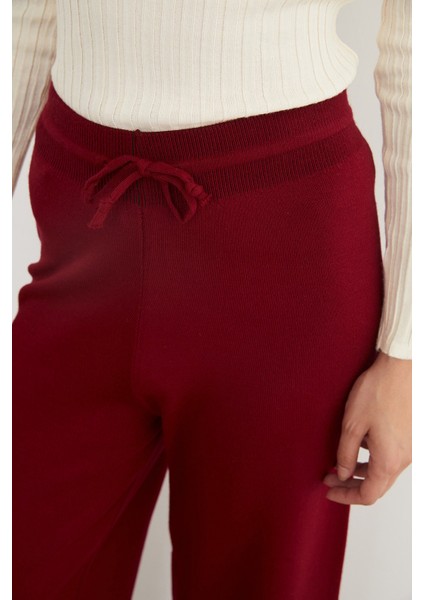 Beli Lastikli Palazzo Triko Pantolon indirimleri