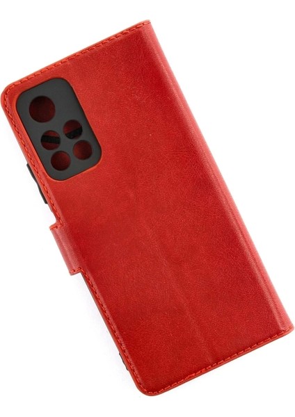 Xiaomi Redmi Note 11T Kılıf Trend S Plus Kapaklı Kılıf - Kırmızı fiyatları