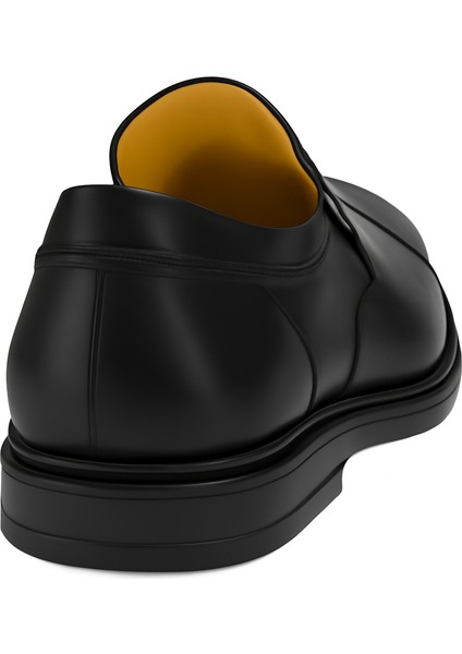 GR0378 Iç Dış Hakiki Deri Poli Taban Burun Dikiş Detaylı Erkek Günlük Klasik Ayakkabı modelleri