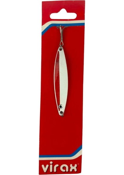 Beyaz Üzeri Kırmızı 20 gr Lüfer Kaşığı