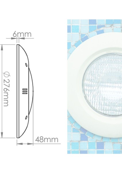 32 Watt Sıva Üstü Havuz Lambası modelleri