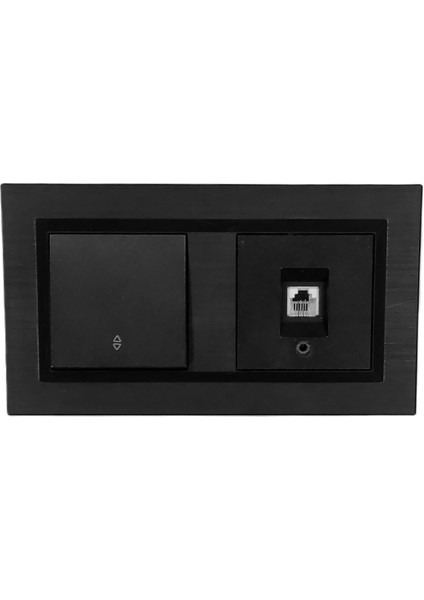 Ovivo Quantum Siyah Vaviyen+Nümeris (Telefon) Prizi 2'li Set