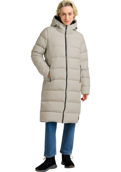 Stone Lite Kadın Bej Outdoor Ceketi