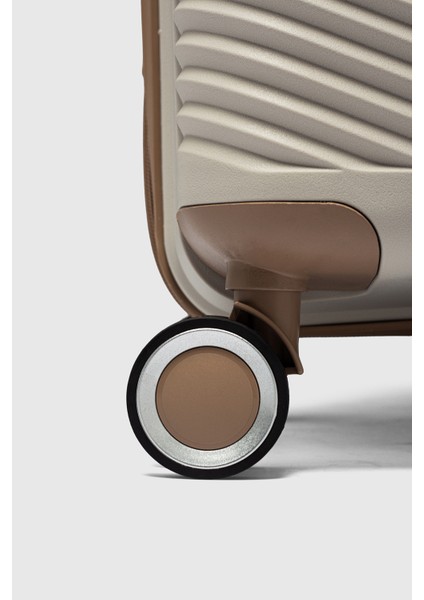 My-Pp 2'li Bilbao Orta&küçük Polipropilen Süper Esnek Kırılmaz Tekerlekli Valiz Bavul Seyahat