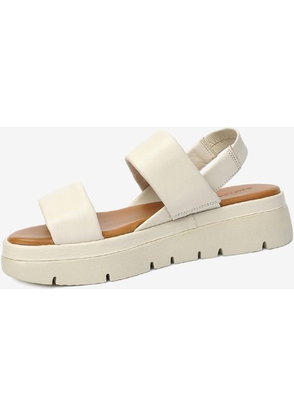 Kadın Bej Hakiki Deri Sandalet 4Y2FS59029 modelleri