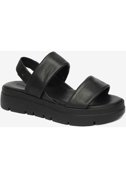 Kadın Siyah Hakiki Deri Sandalet 4Y2FS59029