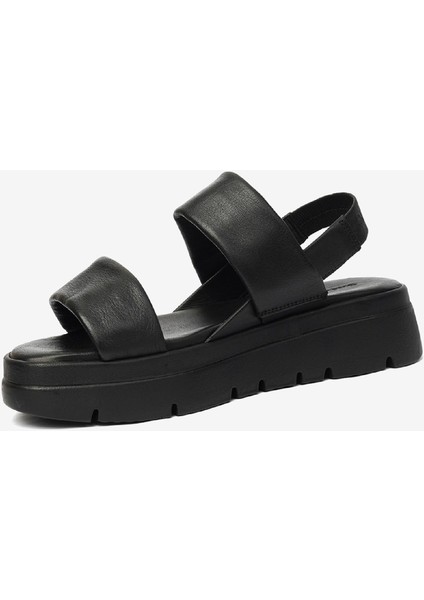 Kadın Siyah Hakiki Deri Sandalet 4Y2FS59029 modelleri
