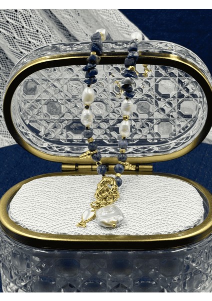 Ocean Haze No:1 Altın Kaplama Kolye