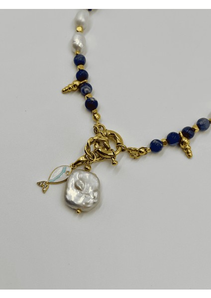 Ocean Haze No:1 Altın Kaplama Kolye fiyatları