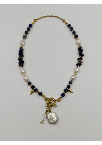 Ocean Haze No:1 Altın Kaplama Kolye indirimleri