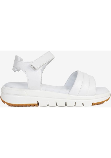 Kadın Beyaz Hakiki Deri Sandalet 3Y2SS32440