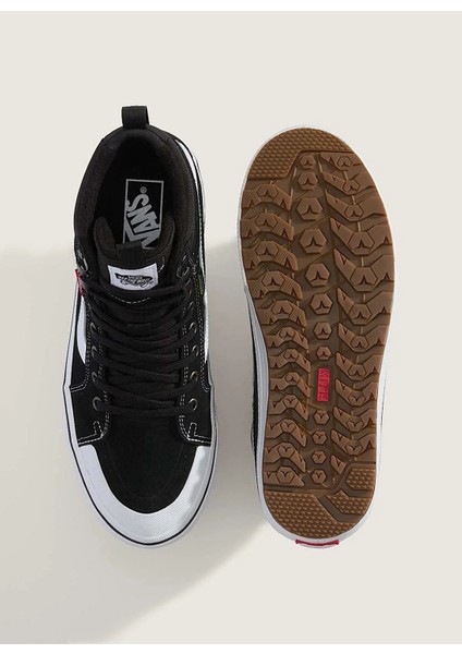 VN000DAQBA21-MTE Sk8-Hi Waterproof Siyah Süet + Deri Erkek Lifestyle Ayakkabı modelleri