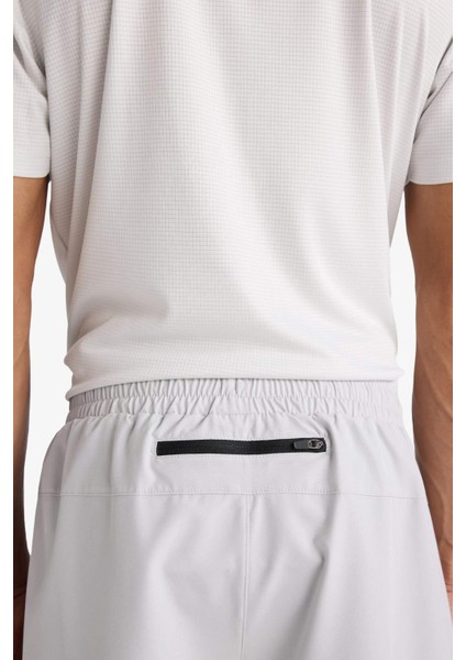 Fit Slim Fit Dar Kesim Sporcu İçi Taytlı Dokuma Şort F0010AX25AU fırsatları