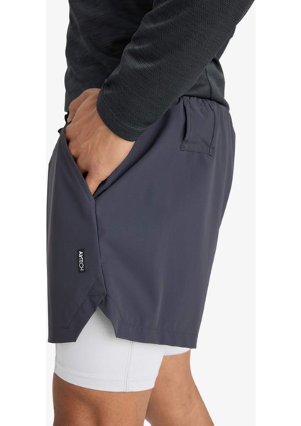 Fit Slim Fit Dar Kesim Sporcu İçi Taytlı Kısa Paça Şort E9365AX25AU indirimleri