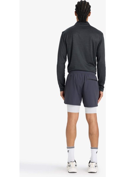 Fit Slim Fit Dar Kesim Sporcu İçi Taytlı Kısa Paça Şort E9365AX25AU